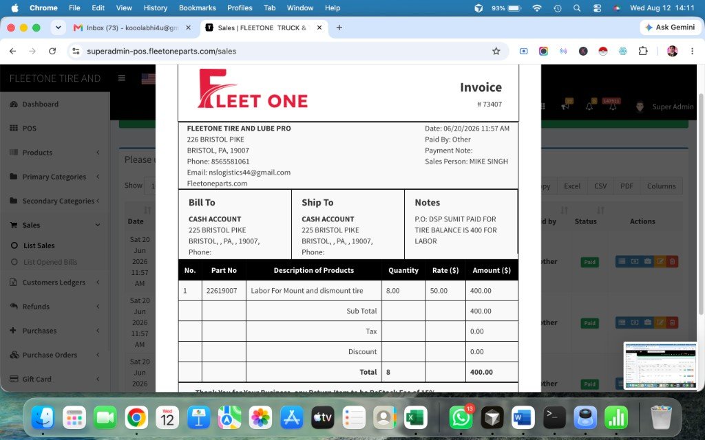 Customer Credit & Auto-Lock