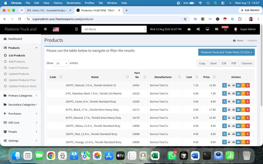 Product Catalog & Add Product
