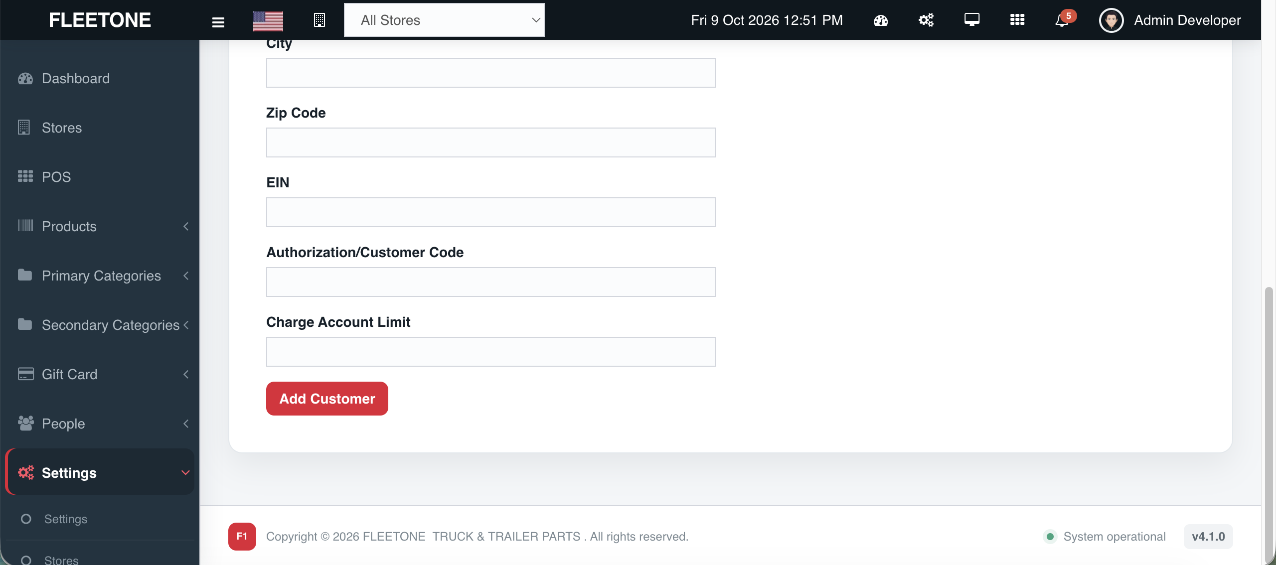 Customer Credit & Auto-Lock