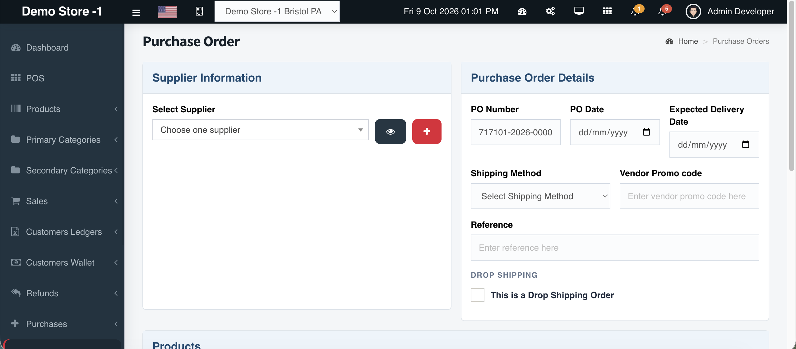 Customer Stock Requests & POs